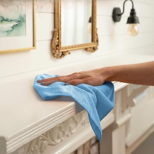 Avalon Towels Microfiber Cleaning Cloths (Value Pack of 100) - Size 12 x 12 Inches, Highly Absorbent Cleaning Rags, Lint Free, Reusable and Washable, Microfiber Towels for Cars - Image 4