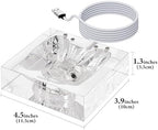 GEEKRIA Headphones Charging Stand for Apple AirPods Max/AirPods Max 2 (USB-C), Acrylic Charging Dock, Base with Sleep Power Saving Mode (transparent) - Image 5