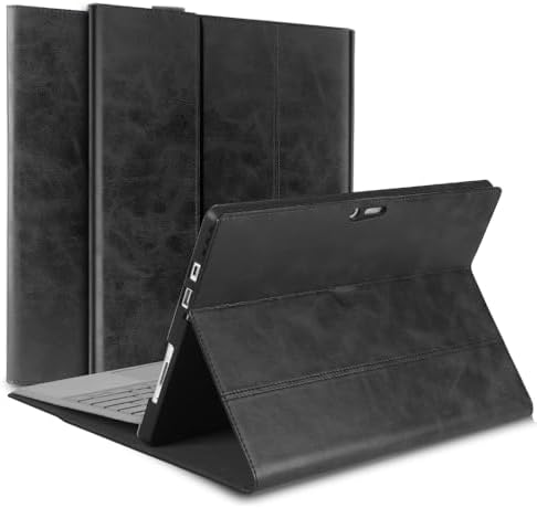 Leather Case for Microsoft Surface Pro 8 13 inch 2021 Folio Cover by FocusonNANRUILCase