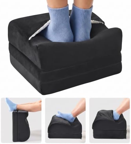 Foot Rest Under Desk, 3 Adjustable Heights for Various Height by Unknown