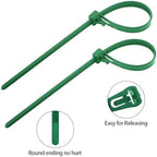 250 Pack 12 Inch Heavy Duty Reusable Zip Ties Green ?UV Resistant, 55 LBS Tensile Strength, Weatherproof Cable Ties for Outdoor, Industrial, and Harsh Environments - Image 5