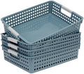 Soddeph A4 Paper Tray with Grip Handles, Plastic Book Basket by Soddeph