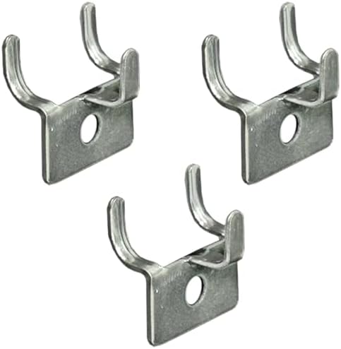 Azar Displays 700017 Metal Prong Hook, 50-Piece Set (Pack of 3) by AzarDisplays