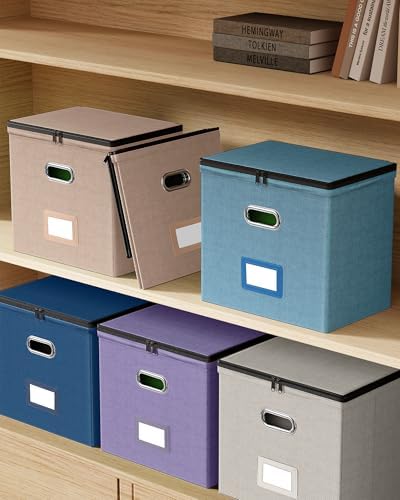 Oterri File Box Small 2-Pack Mesh Pockets Hanging Organizer for Letter-Size - Image 6