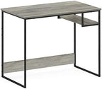Furinno Moretti Lifestyle Study Desk, 35 Inches, French Oak Grey - Image 5