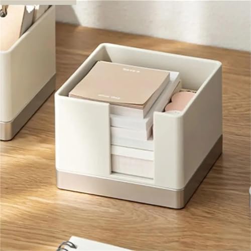 2-Pack Sticky Note Holder for Desk, Practical Notepad Box for Office School Dorm Storage - Image 4