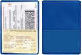 StoreSMART® - Metallic Blue-Back Auto Insurance & ID Card Holders - 200 Pack - RFS20-MB200 by StoreSMART