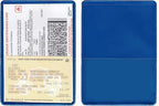 StoreSMART® - Metallic Blue-Back Auto Insurance & ID Card Holders - 200 Pack - RFS20-MB200 by StoreSMART
