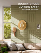 Fluxynara Felt Bulletin Board & Cork Board Alternative, Olive Green - Image 3