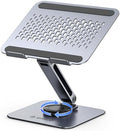 ORICO Adjustable Laptop Stand with 360° Rotating Base, Aluminum ST10-Silver by ORICO