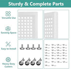 Peg Board Display Stand with Extra 32 Hooks 24" X70” Pegboard - Image 5