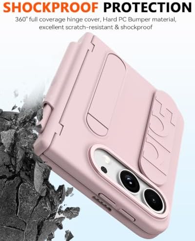 for iPhone Ultra Case with Pen Holder & Stylus & Finger Strap Pink - Image 6
