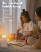 Bluetooth Speaker, Night Light, 15W Magnetic Fast Charging for Apple, Pink - Image 6