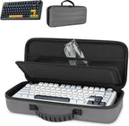 75% Keyboard Case, Hard Shell Travel Carrying Bag for Aula F75 by Growalleter