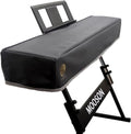 Keyboard Piano Cover Digital Piano Dust Covers Luxury Soft and Premium Surface Thickening Electronic Organ Covering Keyboard Update Encasement (Black) by Mooson