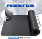 Drydiet 1 Pcs Work Bench Mat Top 24 x 72 Inches, PU Leather Workbench Pad Topper, Cuttable, Easy to Clean, Scratch Resistant, Protects Work Bench Tabletop Countertop - Image 2