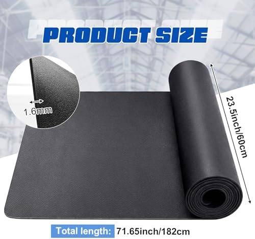 Drydiet 1 Pcs Work Bench Mat Top 24 x 72 Inches, PU Leather Workbench Pad Topper, Cuttable, Easy to Clean, Scratch Resistant, Protects Work Bench Tabletop Countertop - Image 2