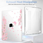 May Chen for 2026 MacBook Pro 14-inch M5 M4 M3 M2 M1 Pro/Max Chip, Release 2026 2025-2021, Model A3427 A3426 A3434 A3112 A3401 A3185, Plastic Hard Shell with Keyboard Cover, Cherry Blossom - Image 4