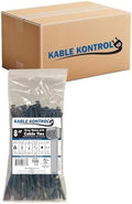Kable Kontrol Cable Zip Ties, 8 Inch, 10000 Pcs, 50lbs Test, Gray by KABLEKONTROL%C2%AE