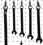 Colorstorm Pegboard Hooks Kit 300 PK Pegboard J Hook Assortment Black Peg Hooks Accessories - Image 6