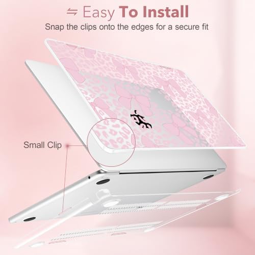 May Chen for M5 MacBook Air 13.6 Inch Case 2026 2025 2024-2022 Release M5 A3449 M4 A3240 M3 A3113 M2 A2681, Plastic Hard Shell Case for MacBook Air 13.6" with Retina Display, Bow P947 - Image 5