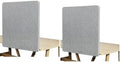 Desk Privacy Panel Table Privacy Panel Acoustic Partition Noise Visual Isolate Table Divider with Clamp (24" x 24"-2pcs) by Nayciiy