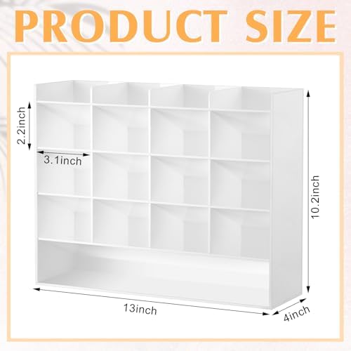 MotiMind Acrylic Pen and Marker Organizer for 200 Markers - Image 2