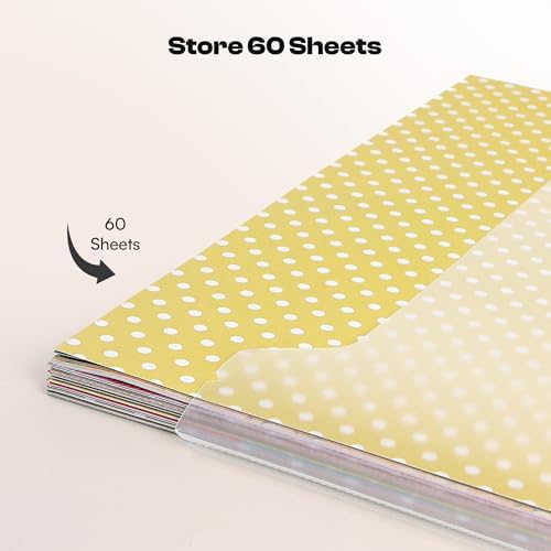Caydo 36 Pieces Paper Storage for 8.5 × 11 papers with 48 Sticky Index Tabs - Image 4