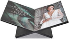 Honygebia Solid Oak Wood Book Stand, Cross Frame Open Display Holder - Image 5