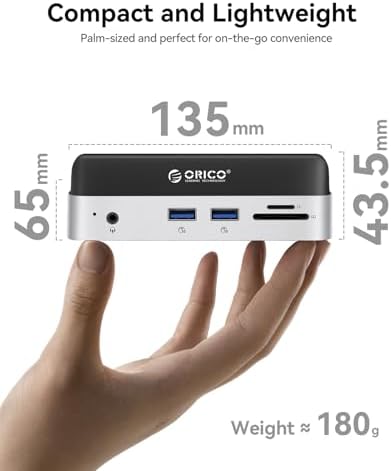 ORICO 1TB SSD Docking Station for Mac mini M6 M5 Pro M4/M4 Pro-MiniDock - Image 5