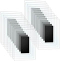Magnetic sign holder 8.5" x 11", 20 pack, rigid document frame for locker, refrigerator, office, school and home by Unknown