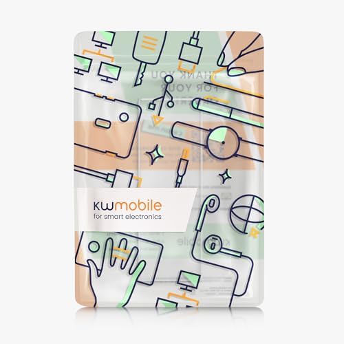 kwmobile Keyboard Cover Compatible with 60% Mechanical Keyboard RK61 / GK61 / SK6 / DK61 Case - Protective Cover for Mechanical Keyboard - Transparent - Image 7