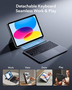 ESR for iPad (A16) 11th/10th Gen Case with Keyboard, Multi-Angle Stand - Image 5