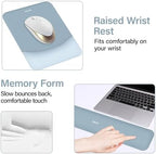 MOSISO Keyboard Mouse Pad Set, Large Gaming Mouse Pad&Keyboard Wrist Rest - Image 5