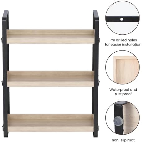HNRLOY Bathroom Counter Organizer, Bathroom Counter Shelf, Makeup Organizer - Image 6