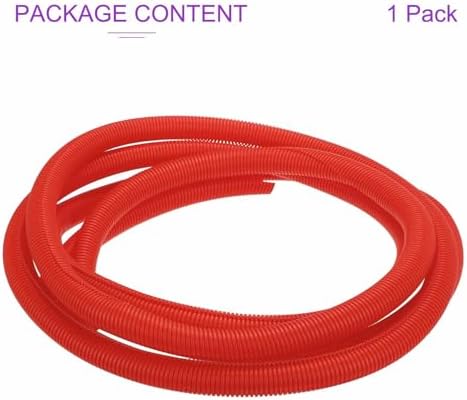DMiotech 20ft Wire Loom Split Tubing 1 1/4 Inch(31.8mm) ID Red - Image 5