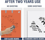 TSJ OFFICE White Board for Wall - 36" x 24" Orange Glass Board 3 X 2 FT - Image 7