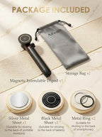 Portable Travel Monitor Stand Magnetic Metal Tripod for Monitor/iPad/iPhone - Image 6