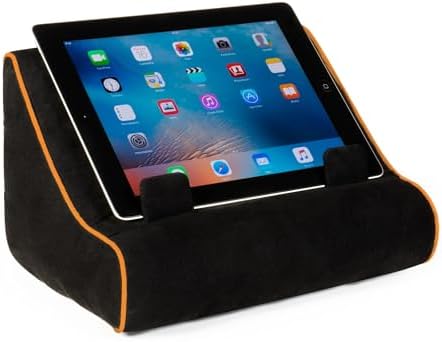 Thinking Gifts Tablet & Book Stand - Soft Book Couch Black - Image 4
