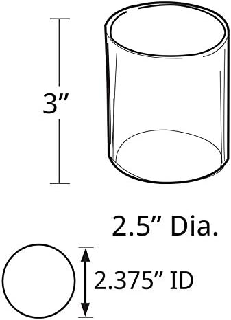 Azar Displays 224055 2.5" Diameter Cup Display (Pack of 20) - Image 4