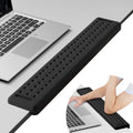 Leolee L-Shaped Desk Long Wrist Rest Elbow 60CM, Black Arm Rest for Desk by Leolee