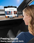 for Tesla Tablet Mount Phone Holder, for Tesla Model 3 Y Car Air Vent Accessories, for 4-11" Device Like iPad Pro, Air, Mini, iPhone, Galaxy, [ONLY FIT for 2017-2022 Model 3, 2020-2023 Model Y] - Image 5