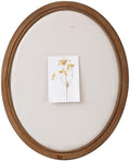 SOFE Oval Framed Linen Bulletin Board, Unique Fabric Pin Boards 21x17 by SOFE