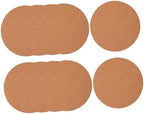 Plastic Flower Pot Cork Pads 10pcs for Indoor Desk Use by PHENOFICE