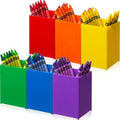 Sherr 24 Pack Pencil Cups Crayon Holders Rainbow Acrylic Organizer, Bright by Sherr