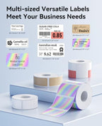 NIIMBOT M2/M3 Thermal Transfer Label 3 Rolls, Only for M2/M3 Label Maker - Image 7