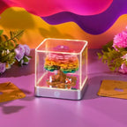 3D Memo Pad Time Piece Calendar 2027, 3D Tear-Off Art Desk Calendar 2027, Creative 3D Memo Pad Paper Art Tree House DIY Paper Carving Decoration (Rainbow Tree) - Image 5