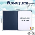 Fainne 80 Pcs 80 Pieces Certificate Holders Diploma Holder, Navy Blue - Image 2