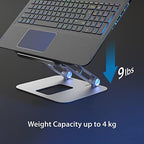 j5create Multi-Angle Aluminum Laptop Stand, Ergonomic Notebook Riser - Image 5