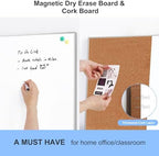 ARCOBIS Cork Board White Board Combo - Image 2